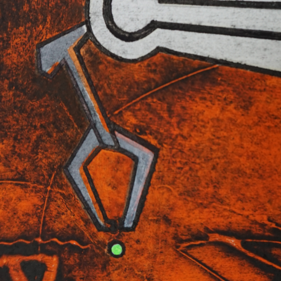 the_pea - Art work by Kirsten Mortimer